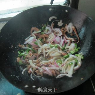 Shredded Squid with Onion recipe