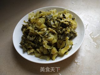 Home-style Fried Pickled Cabbage recipe