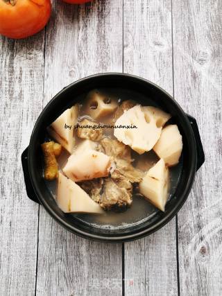 Lotus Root Spine Soup recipe