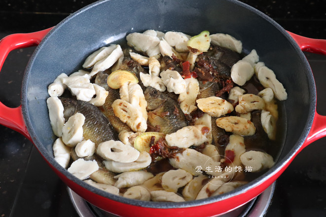 Braised Gluten Fish recipe