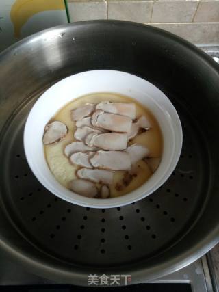 Steamed Egg with Matsutake recipe