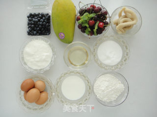#柏翠大赛#big White Yogurt Chiffon Cake recipe