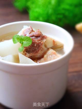 Stewed White Radish with Hoof recipe
