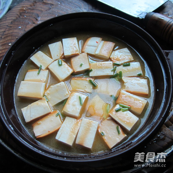 Microwave Boiled Tofu recipe