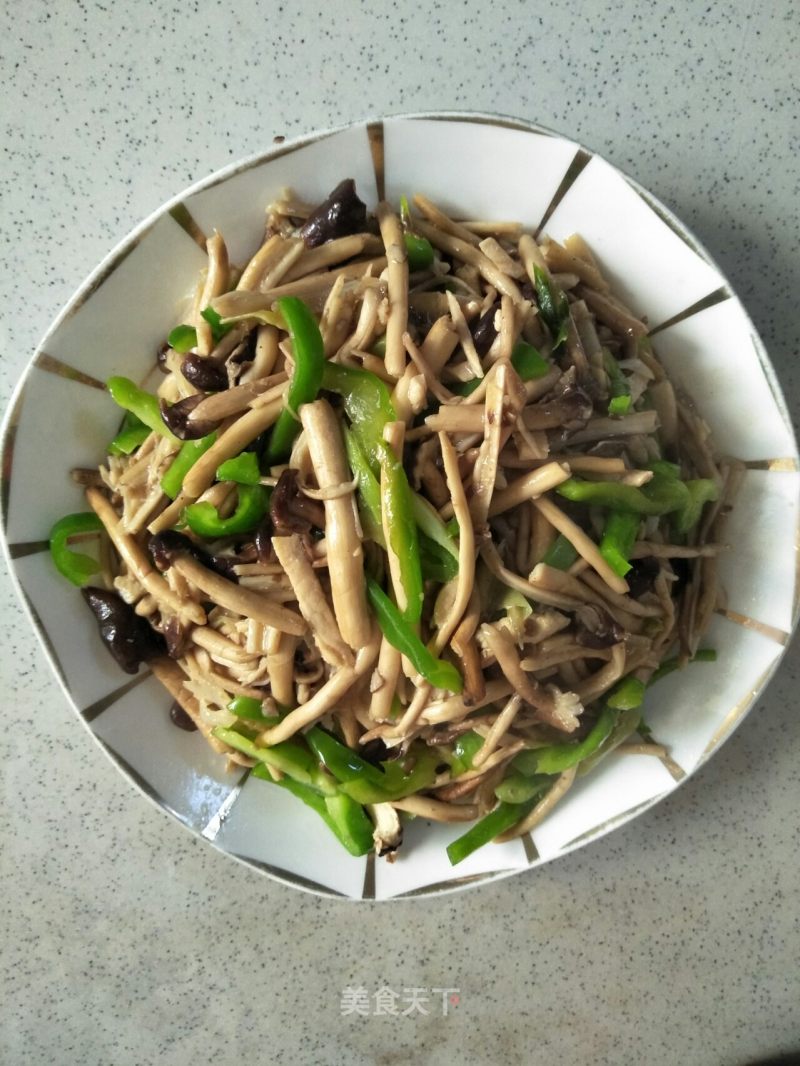 Stir-fried Tea Tree Mushroom recipe
