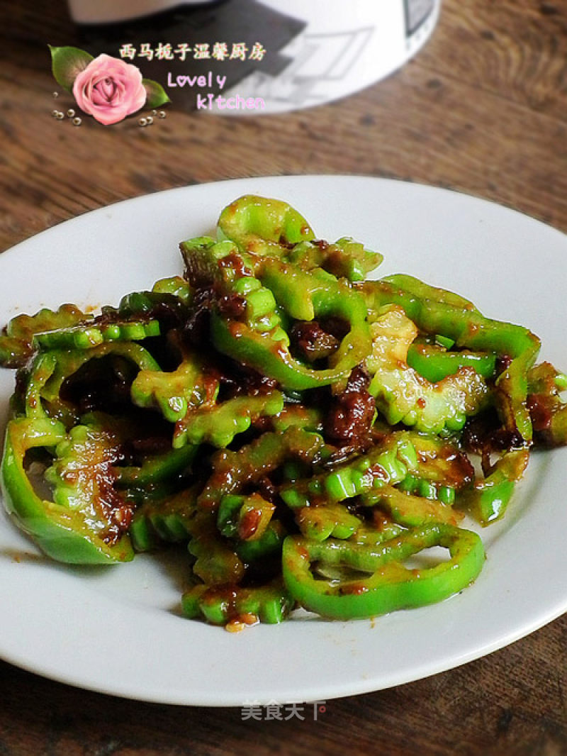 Sauteed Bitter Gourd Peppers recipe