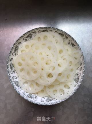 Sweet and Sour Lotus Root Slices recipe