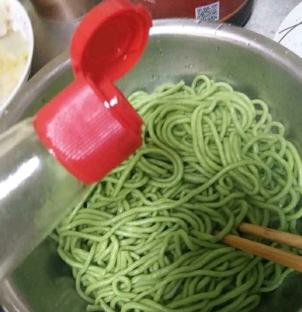 Green Noodles recipe