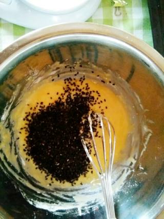 #四session Baking Contest and It's Love to Eat Festival#zero-based Black Sesame Crackers recipe