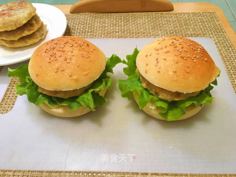 #trust of Beauty#fragrant Barbecue Steak Burger