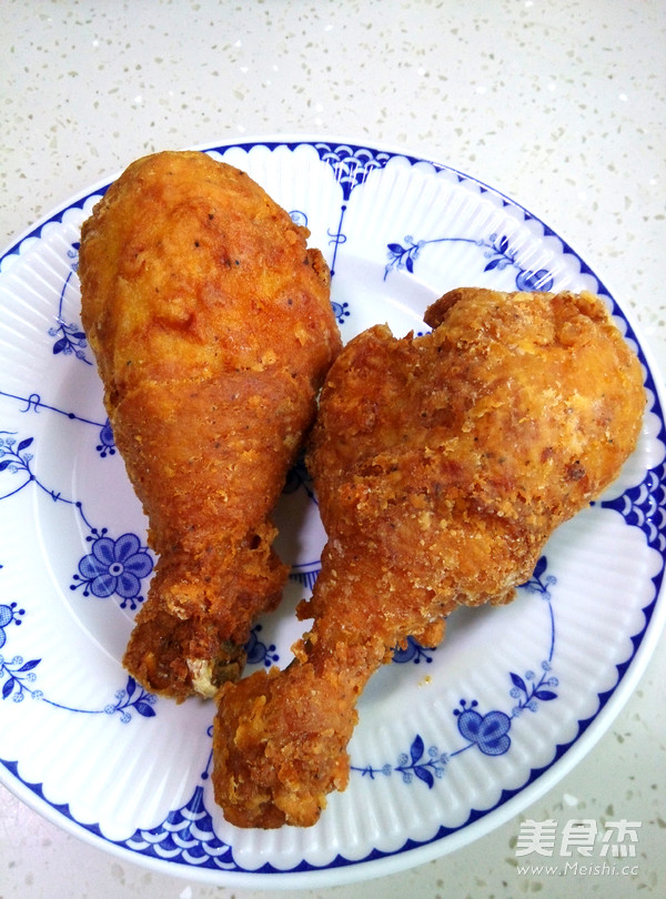 Crispy Fried Chicken Drumsticks with Black Pepper recipe