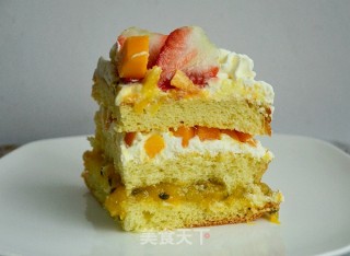 Fruit Naked Cake recipe