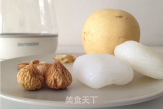 #润 Lung Cough# Sea Coconut and Fig in Pot with Sydney recipe