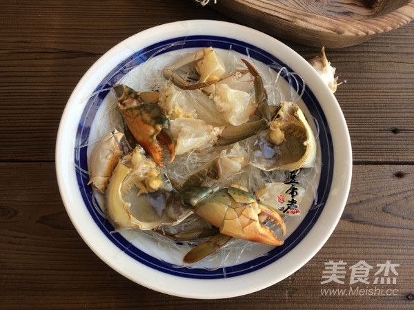Steamed Vermicelli with Blue Crab recipe