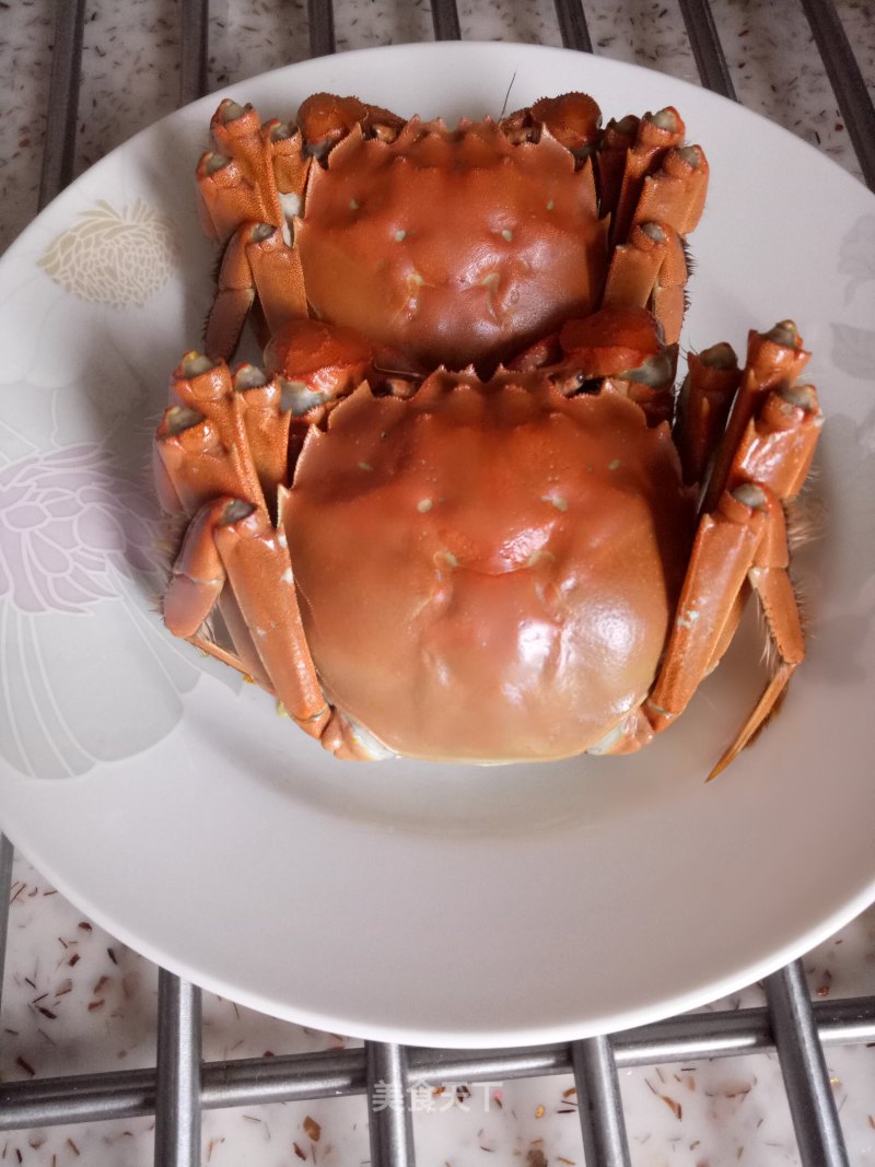 Steamed Hairy Crabs recipe