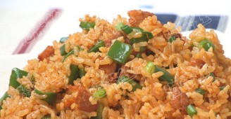 Fried Rice with Spicy Sauce recipe