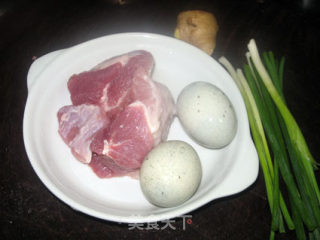 Raw Congee with Preserved Egg and Lean Meat Porridge recipe