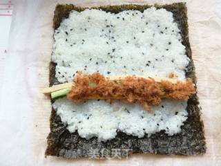 #便当#seaweed Wrapped Rice recipe