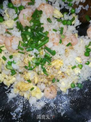 Fried Rice with Shrimp and Egg recipe