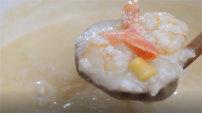 Seafood Mushroom Soup with Rice recipe