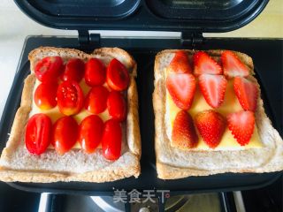 Egg Sandwich + Banana Fish recipe