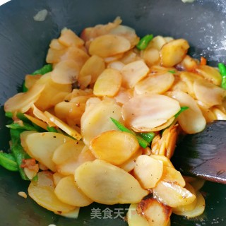 Stir-fried Potato Chips recipe