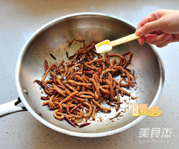 Vegetarian Version of Dried Shredded Pork recipe