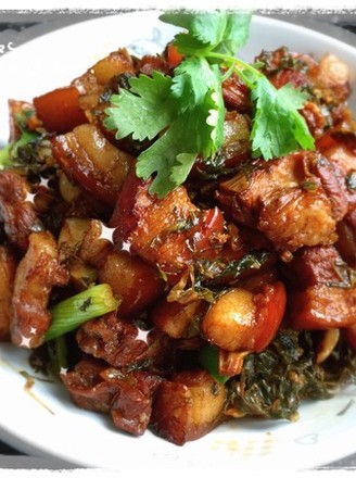 Braised Pork with Mei Cai recipe