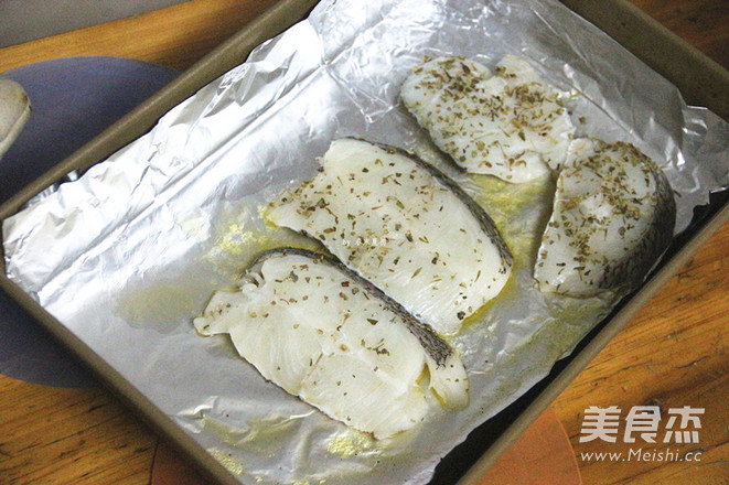 Grilled Cod with Italian Herbs recipe