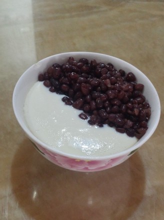 Red Bean Double Skin Milk recipe