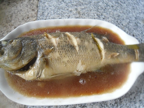 Braised Sea Bass recipe