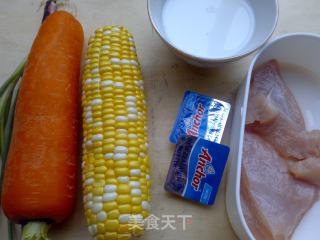 Corn Soup with Minced Chicken recipe