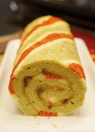 2012 Christmas Series-color Bar Cake Roll recipe