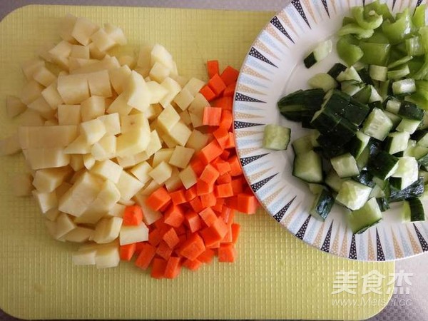 Sukiyaki Four Diced recipe