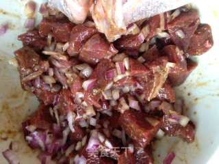 Toothpick Beef recipe