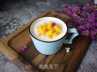 Mango Yam Flavored Milk recipe