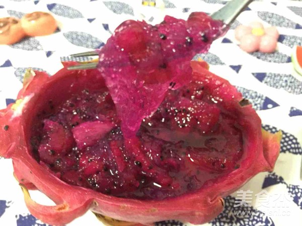 Bird's Nest with Red Pitaya recipe