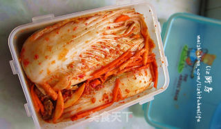 Korean Pickles-{spicy Cabbage} recipe