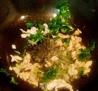 #春食野菜香# Shepherd's Purse Pork Marinated·noodles recipe