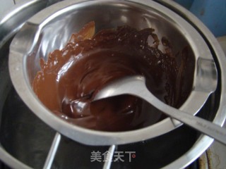 Chocolate Honey Bean Ice Cream Mooncake recipe