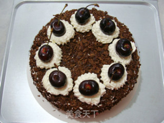 【black Forest Cake】 recipe