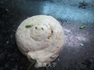Scallion and Bean Flour Biscuits recipe