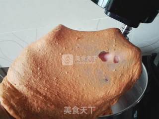 #aca-da600厨机# Trial of Chinese Wolfberry Soft European Bread recipe