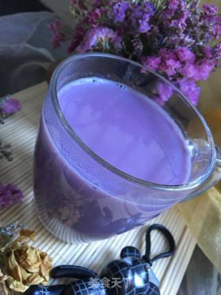 Romantic Purple Soy Milk recipe