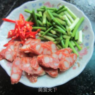 Dry Roasted Garlic Sausage recipe