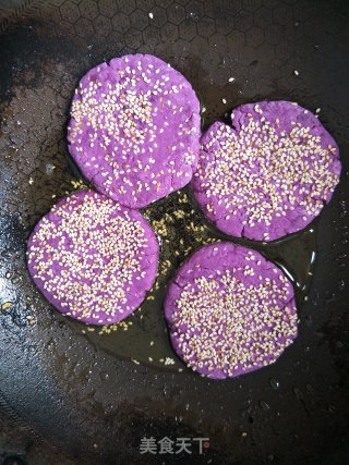 Purple Sweet Potato Glutinous Rice Cake recipe