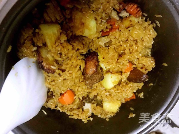 Ribs Braised Rice recipe