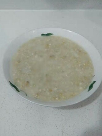 Pork Floss Oatmeal Porridge