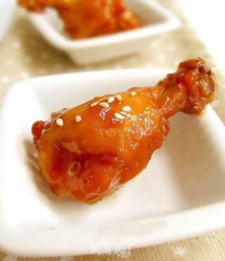 Roasted Wing Roots with Honey Sauce recipe