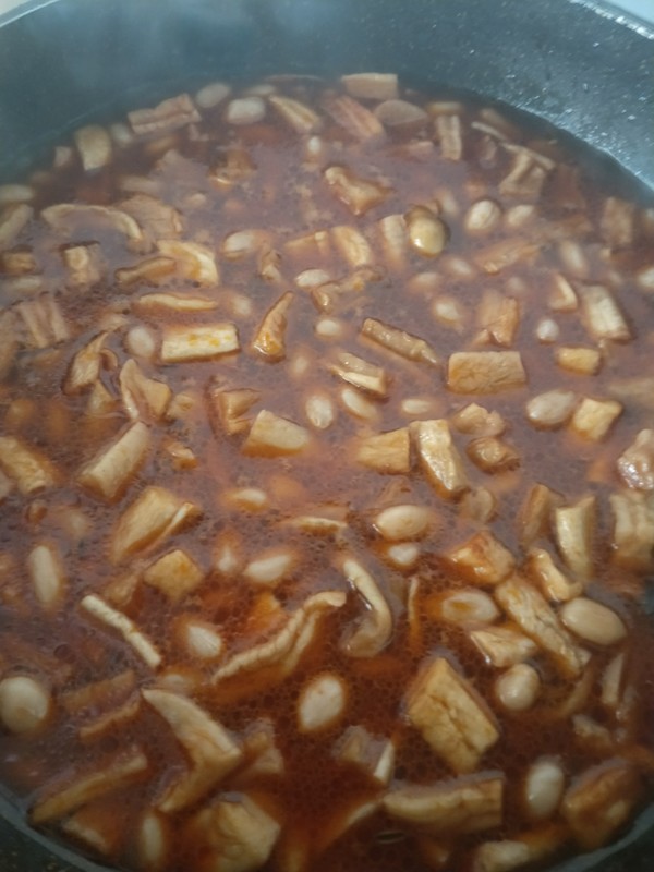 Peanuts with Dried Radish recipe